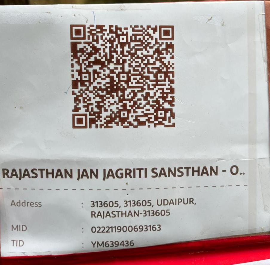 NGO Bank Account QR Code